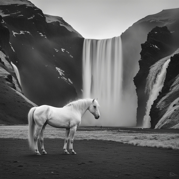 White Horse by Aman Sharma