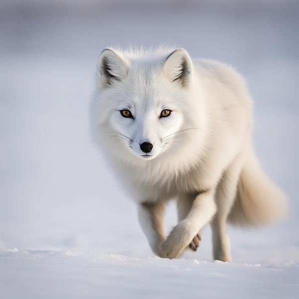 Arctic Fox Print