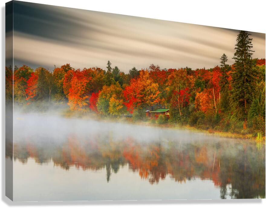 Vibrant Autumn Canvas Print