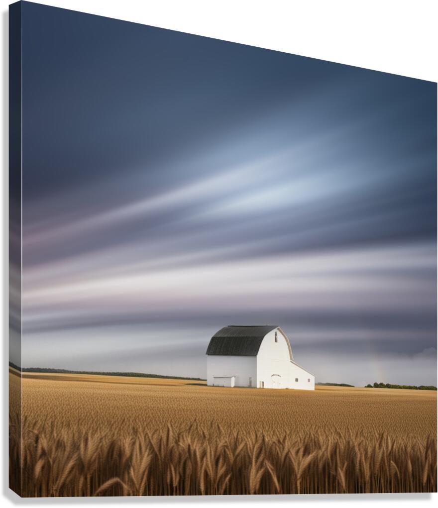 In the heart of the countryside Canvas Print
