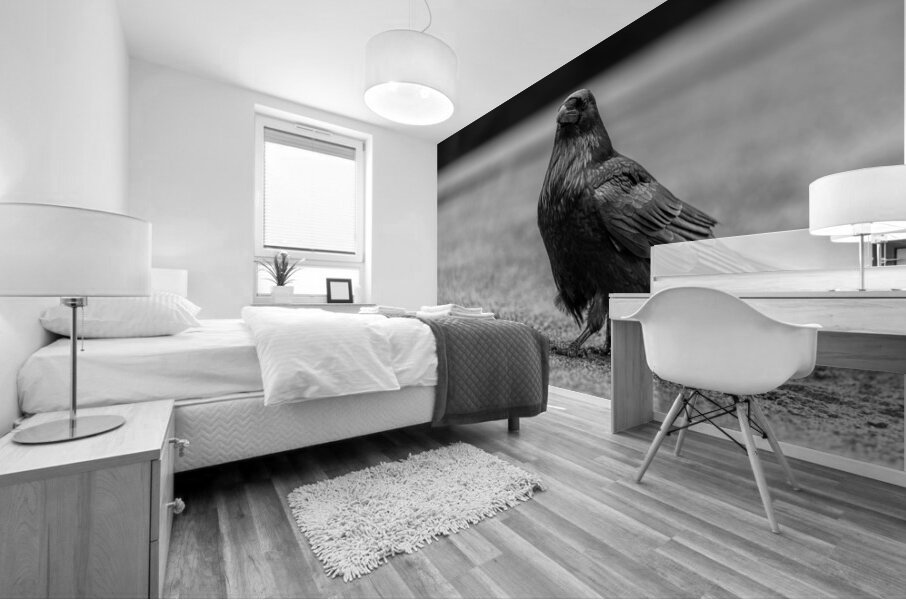 Three Eyed Raven Mural print