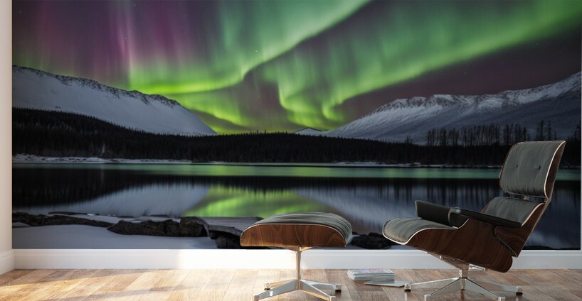 Dance of the lights Wall Murals