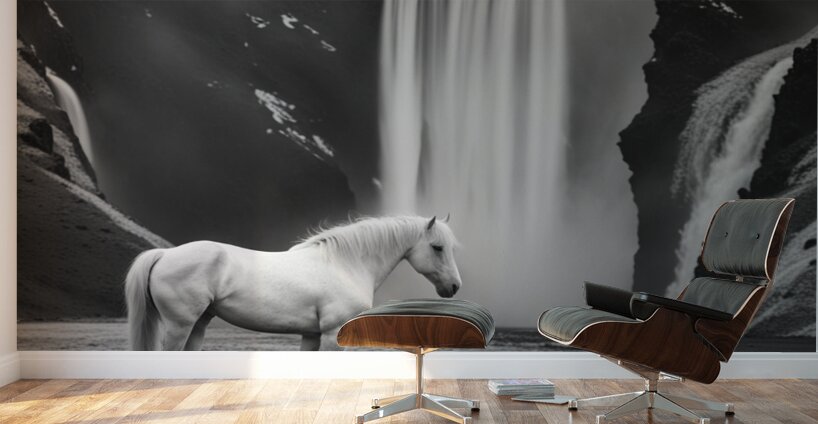 White Horse Wall Murals