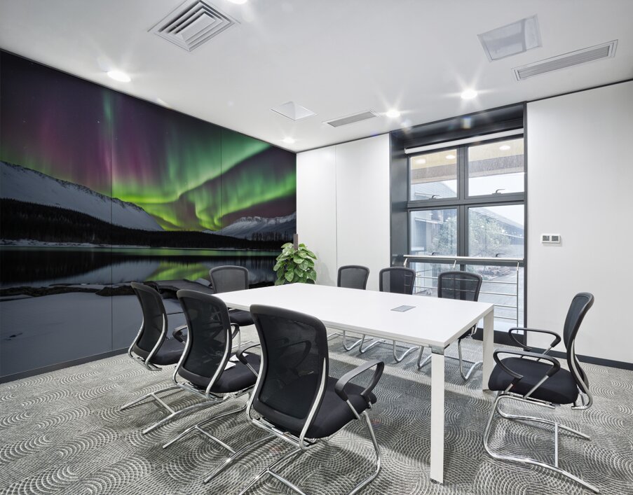 Dance of the lights Wall Printing