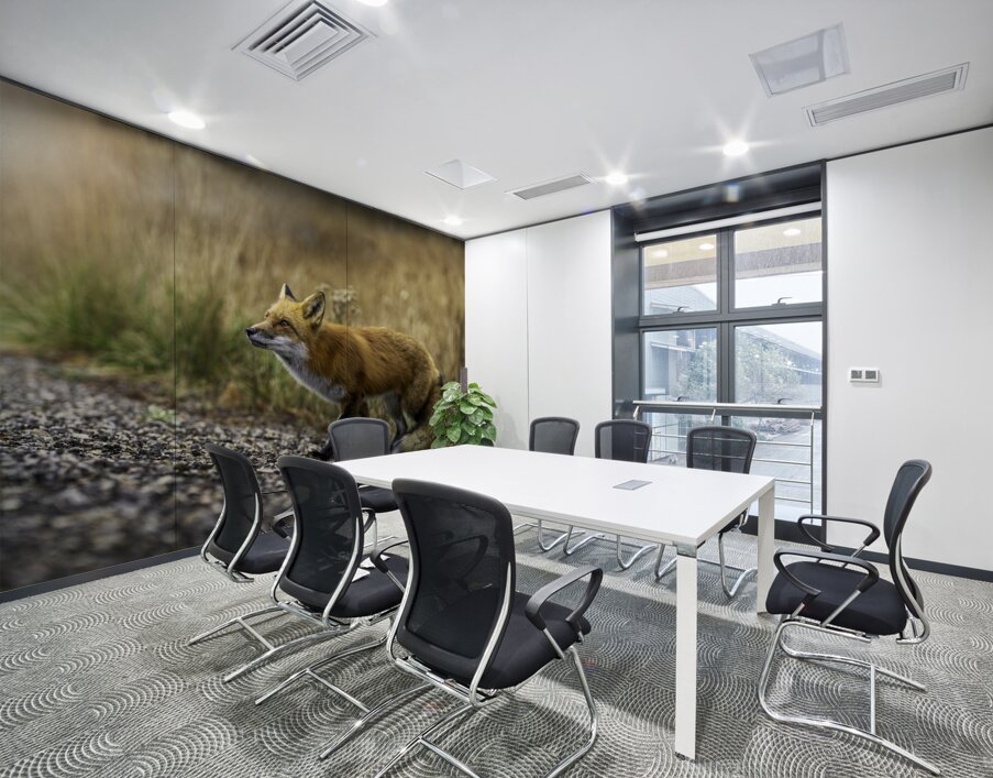 Opportunistic Fox Wall Printing