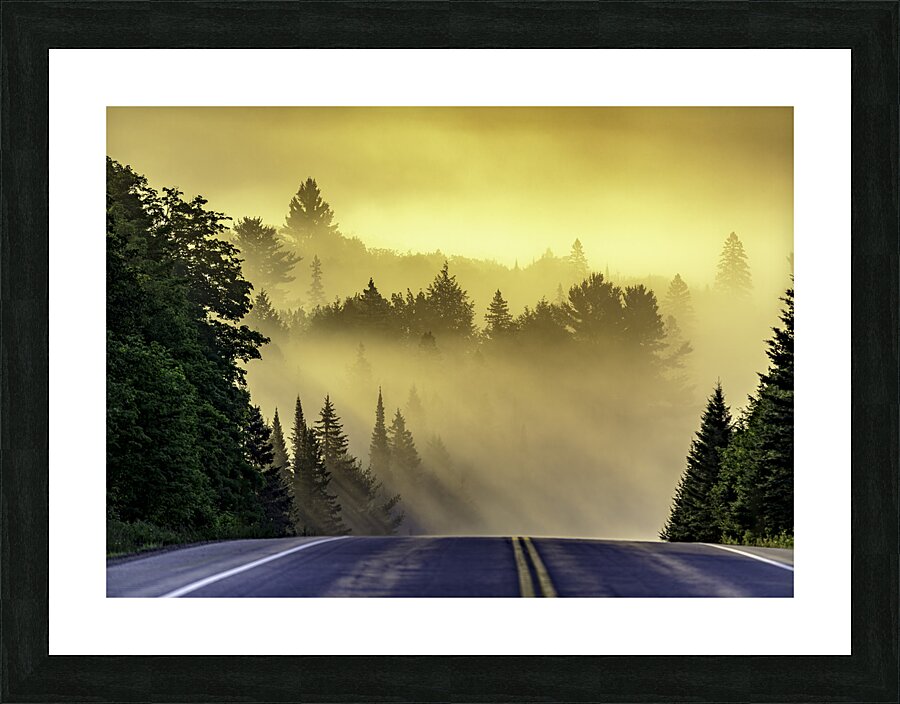 Algonquin Park Sunrise Picture Frame print