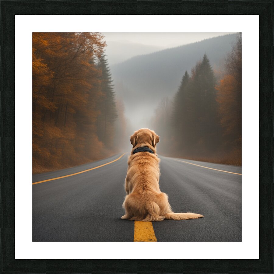 Autumns Embrace Picture Frame print