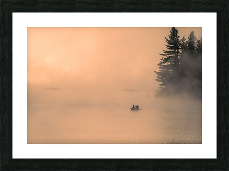 Misty Morning Picture Frame print