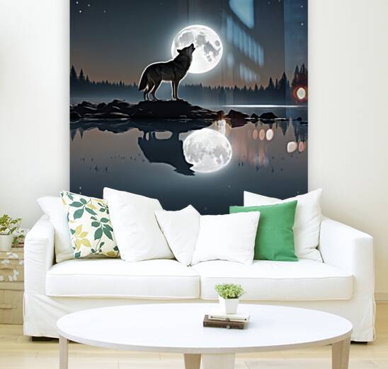 Under the moonlit sky Reproduction